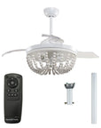 42" Huang Wooden Beads Ceiling Fan