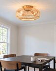 20" Mandy Vintage Gold Ceiling Fan