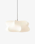 Wabi-Sabi Cloud Pendant Light White Cocoon Silk Fabric - IPLUS Lighting