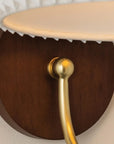1-Light Wall Sconce in Vintage Brass