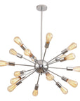 Cordell 18-Light Chrome Sputnik Sphere Chandelier - ParrotUncle
