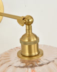 Gerald 1-Light Glass Wall Sconce Lighting
