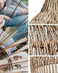 Dreamy Palm Fibers Pendant Light
