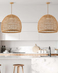 Lumiere Rattan Pendant Light