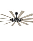 72" Irene Modern 12-Blade LED Ceiling Fan