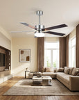 52" Modern Ceiling Fan with LED Light
