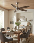 52" Dicken Reversible Crystal Ceiling Fan
