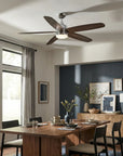 52" Dicken Reversible Crystal Ceiling Fan
