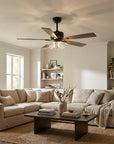 52" Rory Modern Downrod Mount Ceiling Fan