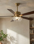 52" Rory Modern Downrod Mount Ceiling Fan