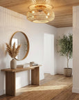 20" Mandy Vintage Gold Ceiling Fan