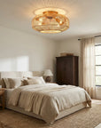 20" Mandy Vintage Gold Ceiling Fan