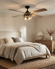 Tata Nagar 52" Crystal Ceiling Fan