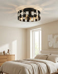 18" Black Industrial Smart Ceiling Fan