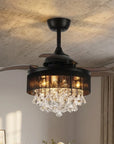 36" Bangaiore Crystal Ceiling Fan