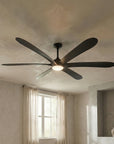 72" Jaydn Satin Nickel Ceiling Fan