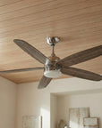 52" Dicken Reversible Crystal Ceiling Fan