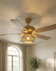 52" Pune Farmhouse Reversible Ceiling Fan
