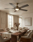 56" Genoa Farmhouse Reversible Ceiling Fan