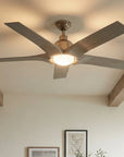 56" Genoa Farmhouse Reversible Ceiling Fan