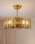 31" Gloriana Golden Fandelier