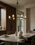 31" Alma 6-Light Luxury Chandelier
