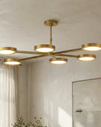 52" Gloriana Golden Luxury Chandelier