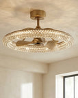 33" Nova Crystal Ceiling Fan