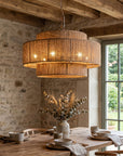 Bohemian 6-Light Drum Pendant Light