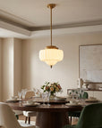 Phyllis Gold Brass 3-Light Island Pendant Light
