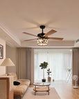 52" New Delhi Industrial Reversible Ceiling Fan