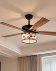 52" New Delhi Industrial Reversible Ceiling Fan