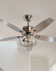 52" Kyla Industrial Caged Ceiling Fan
