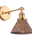 Traditional Golden 1-Light Wall Light - IPLUS Lighting