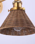 Traditional 1-Light Golden Wall Light - ParrotUncle