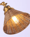 Traditional 1-Light Golden Wall Light - ParrotUncle