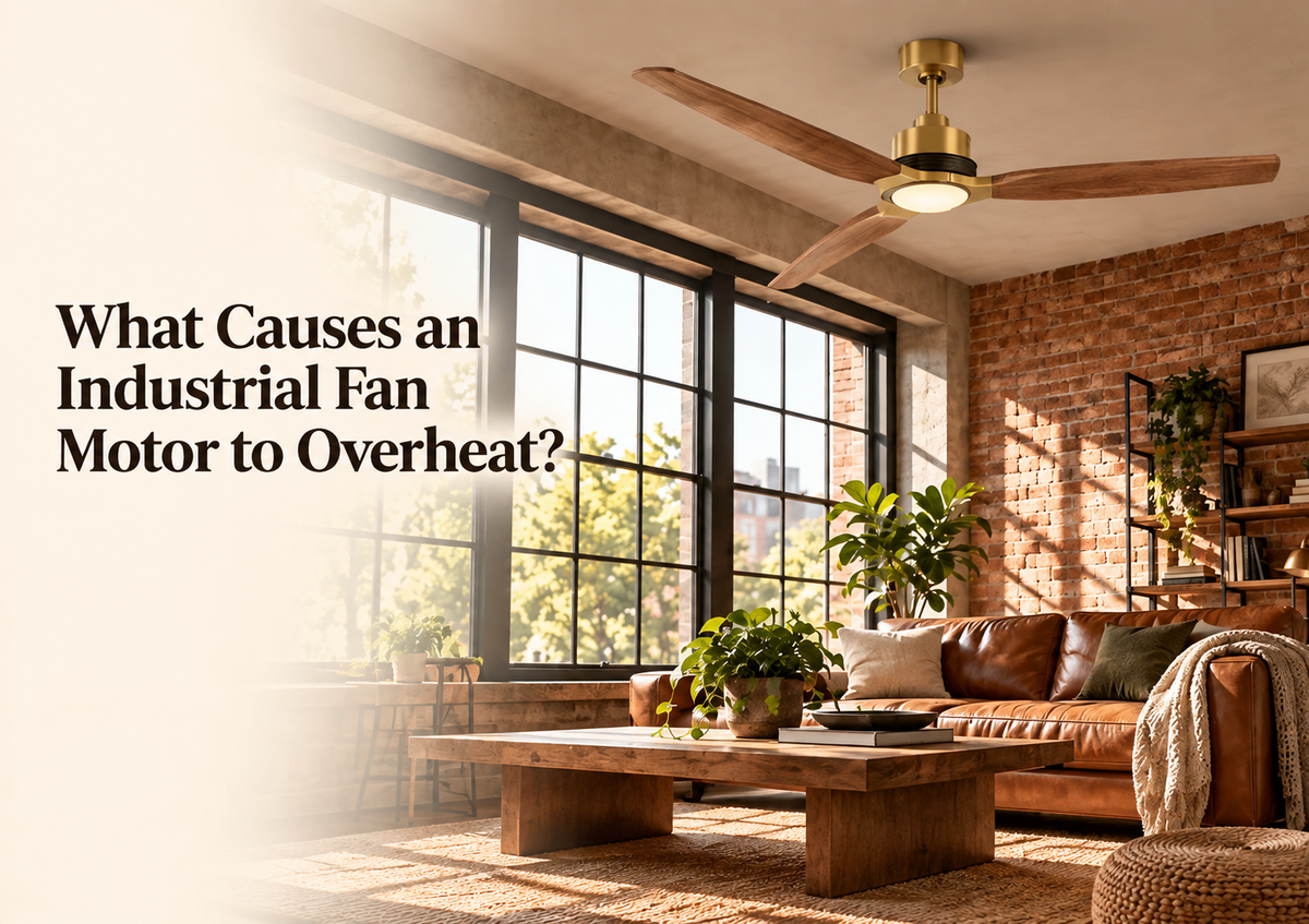 What Causes an Industrial Fan Motor to Overheat?