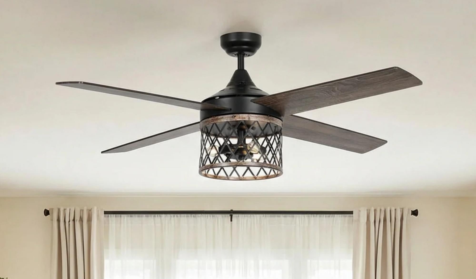 Best Traditional Ceiling Fans with Lights for Home - IPLUS Lighting
