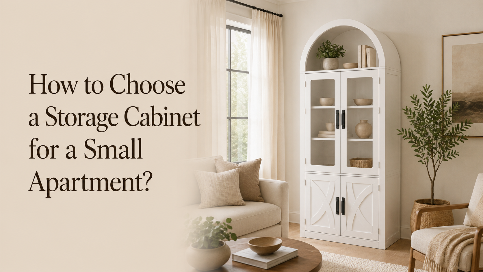 How to Choose a Storage Cabinet for a Small Apartment？ - IPLUS Lighting