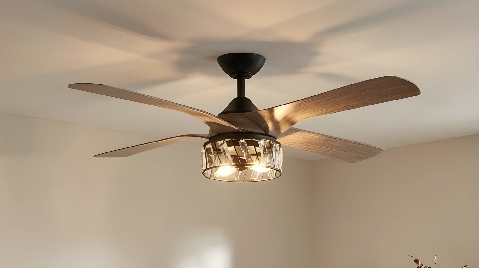 Best Crystal Ceiling Fans for Modern Homes (2026 Buyer's Guide) - IPLUS Lighting