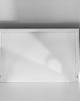 38" Modern Storage Cabinet with Hidden Trash Can Holder