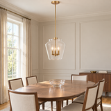 Avenor 3-Light Modern Clear Glass Pendant Light