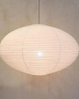 DIXON 23.62" Linen Pendant Light – Scandinavian Japandi Style