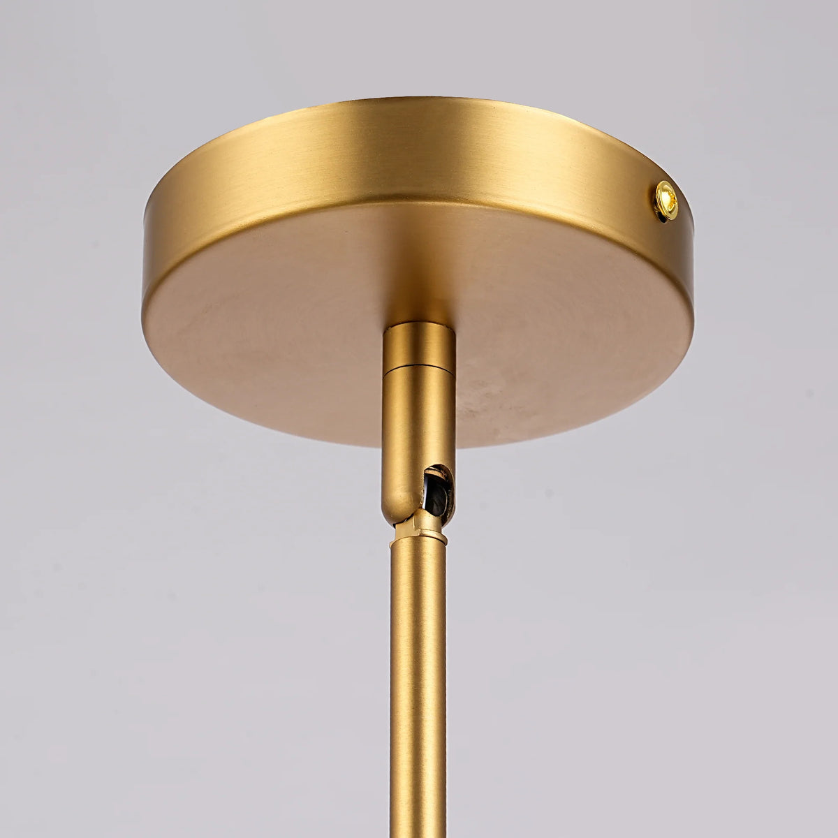 Solenne 5-Light Vintage Brass Chandelier with Cotton Rope Drum Shade