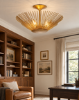 Aveline 3-Light Sculptural Semi-Flush Mount Ceiling Light