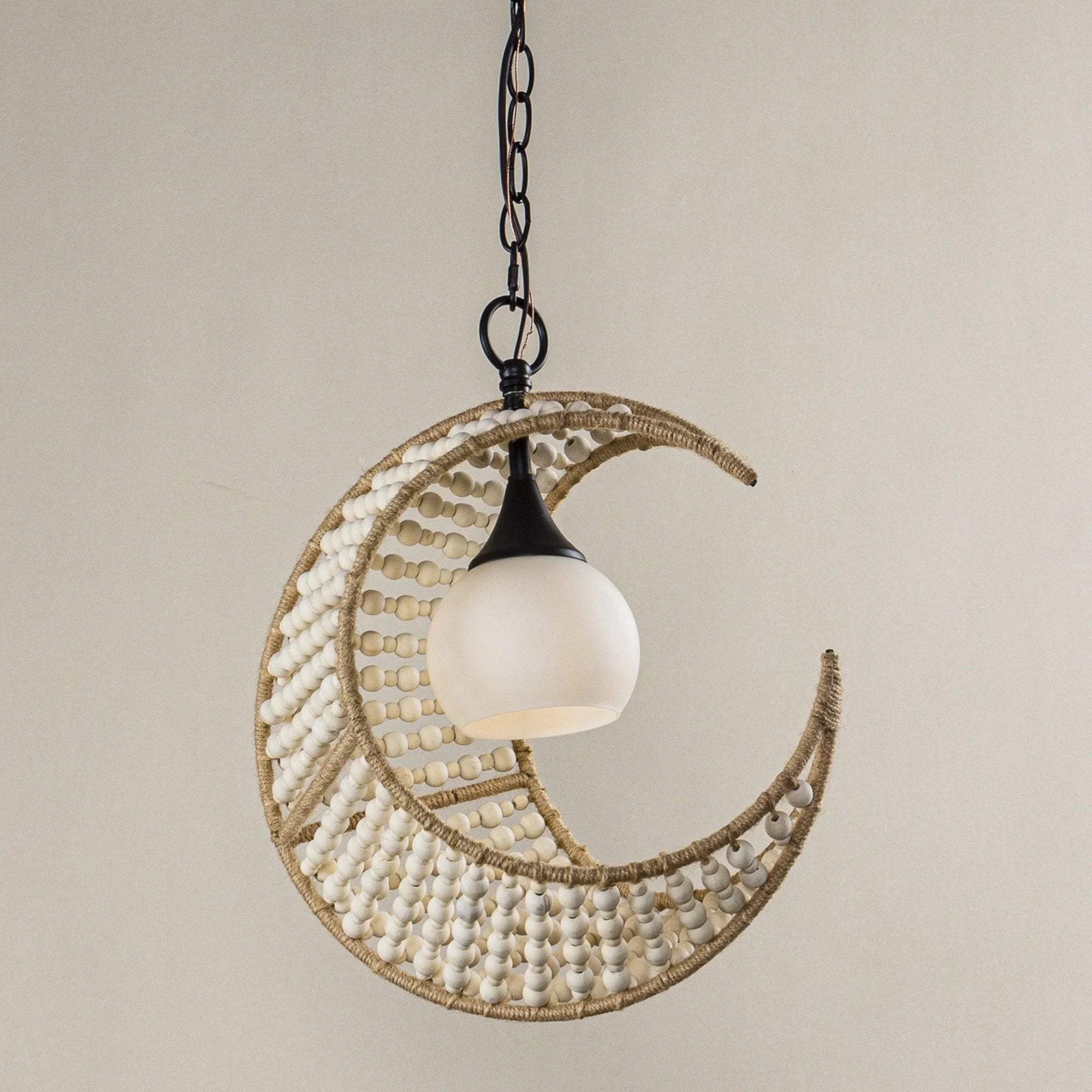 Boho Farmhouse 1-Light Pendant Light - IPLUS Lighting