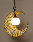 1-Light Farmhouse Boho Pendant Lighting - ParrotUncle
