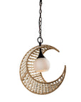 1-Light Farmhouse Boho Pendant Lighting - ParrotUncle