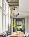 1-Light Farmhouse Boho Pendant Lighting - ParrotUncle