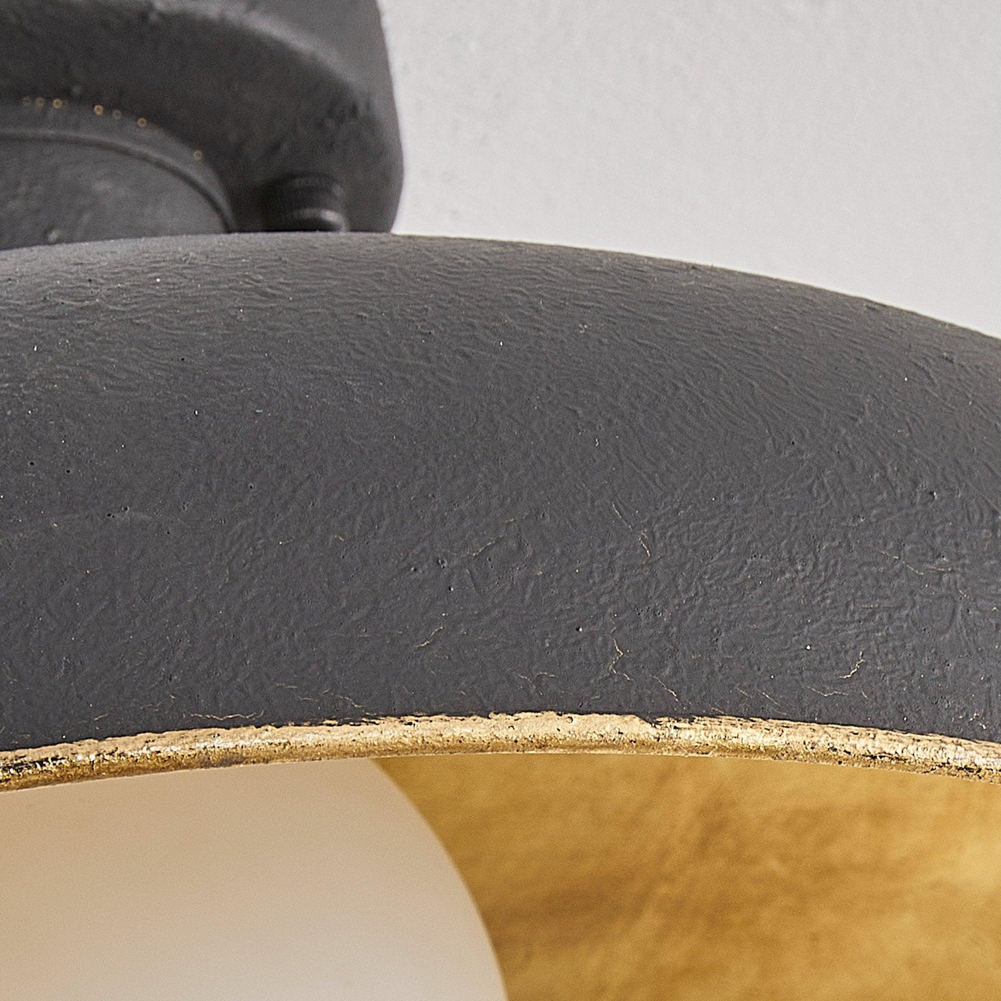 Industrial 1-Light Flush Mount Ceiling Light - IPLUS Lighting